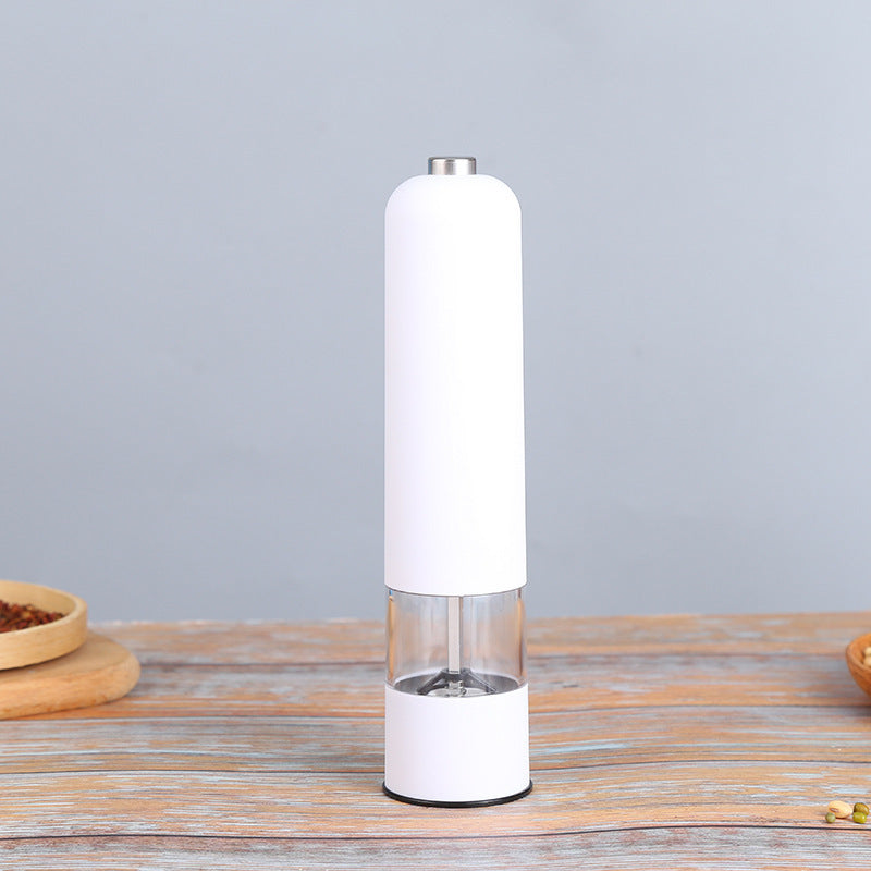 Electric Salt & Pepper Grinder — One-Touch, Adjustable Grinding