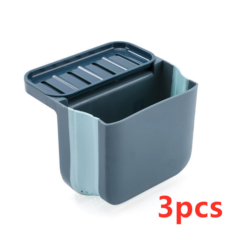 Foldable Kitchen Drain Filter Shelf – Space-Saving & Hygienic