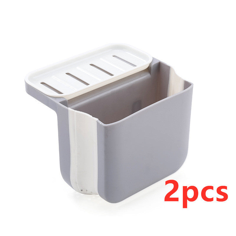 Foldable Kitchen Drain Filter Shelf – Space-Saving & Hygienic