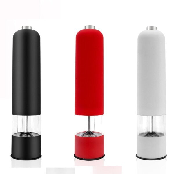 Electric Salt & Pepper Grinder — One-Touch, Adjustable Grinding