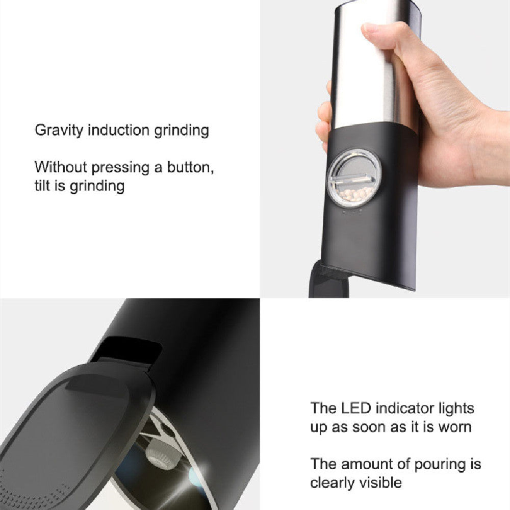 Rechargeable Ceramic Electric Spice Grinder — Easy Seasoning