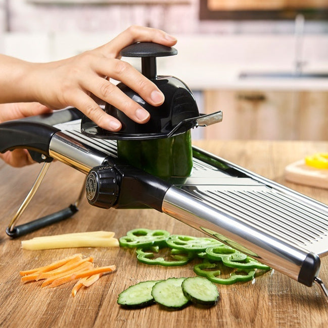 All-in-One Kitchen Slicer & Mandoline with Safety Gloves
