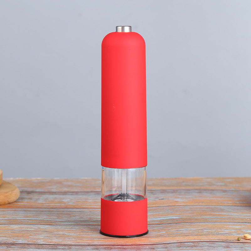 Electric Salt & Pepper Grinder — One-Touch, Adjustable Grinding