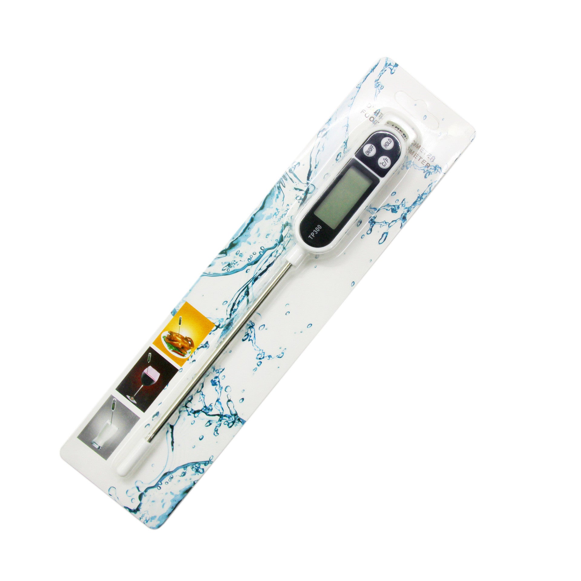 Instant-Read Food & Oil Thermometer – Safe & Precise